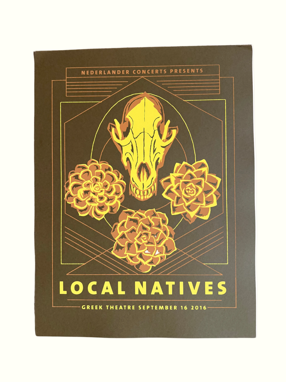 Greek Theatre Poster (2016)