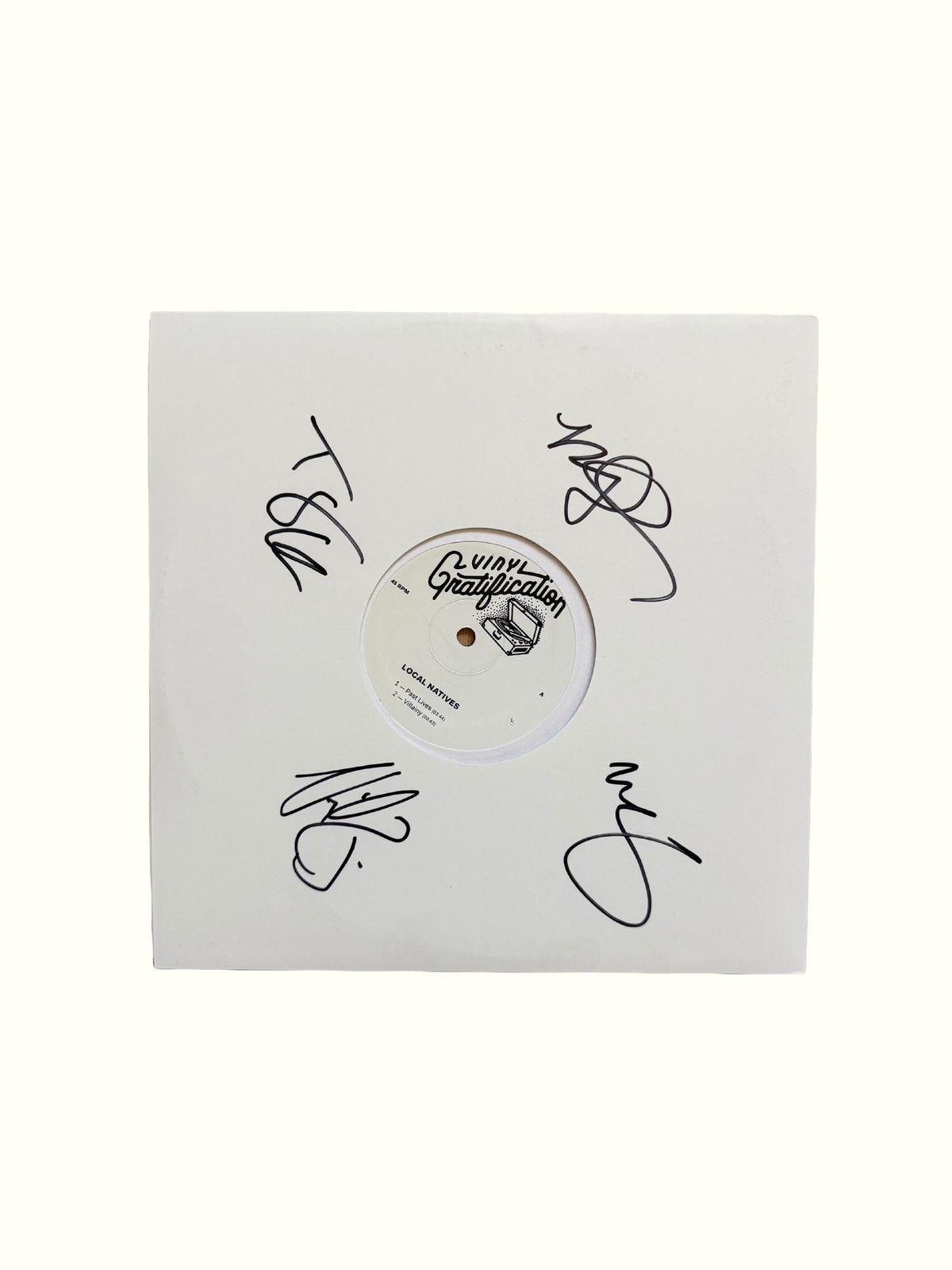 Signed Past Lives/Villainy 7" Vinyl