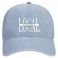 Hat Washed Denim Logo