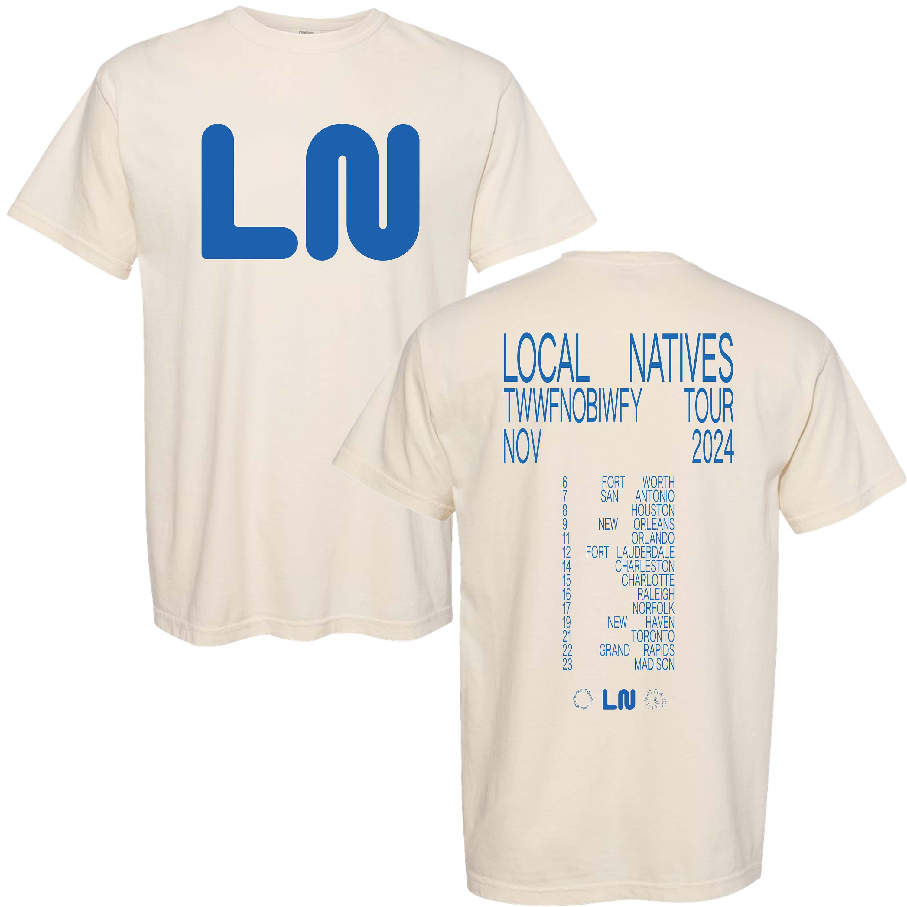 Natural Tour Tee 2024