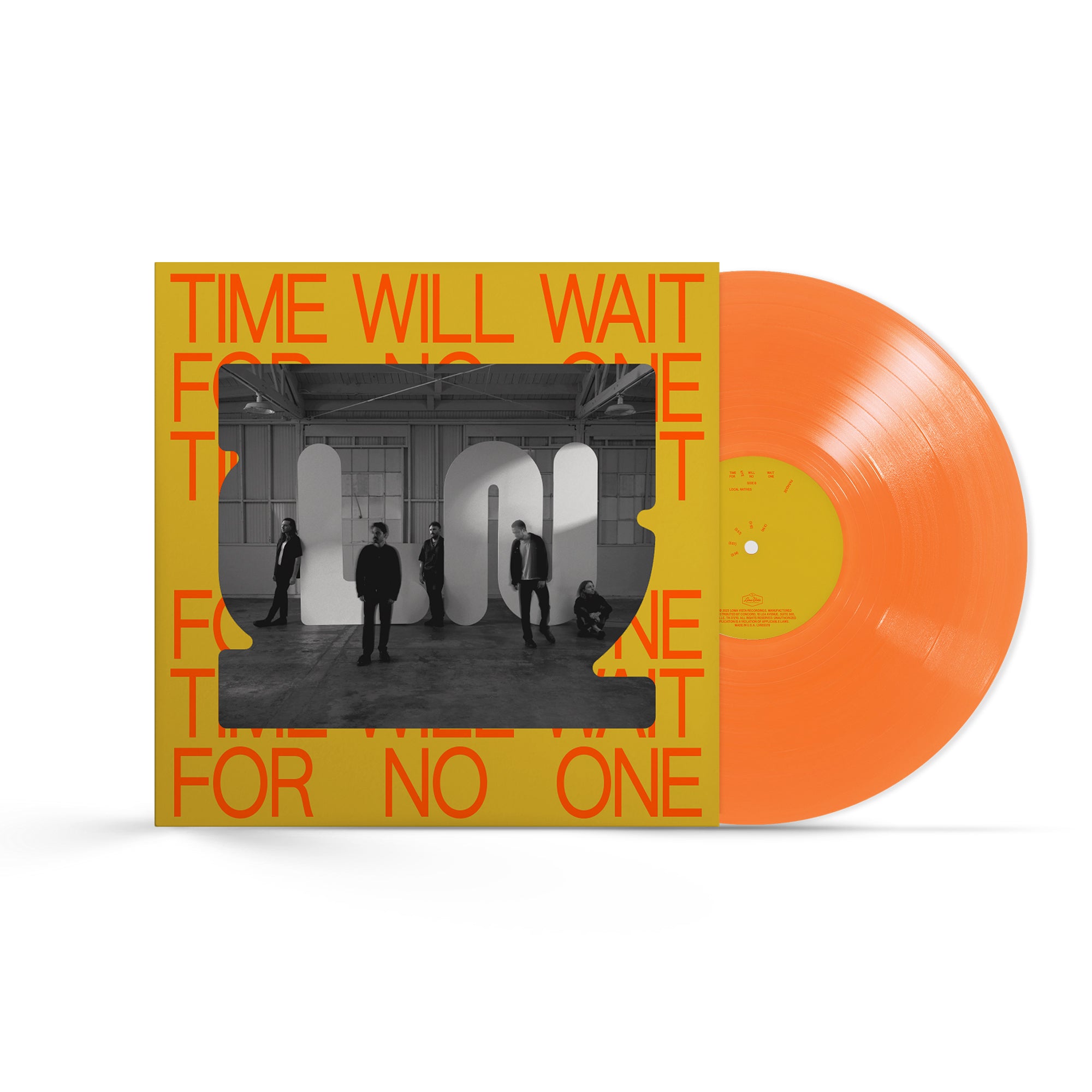 Autographed - Limited Edition Time Will Wait For No One LP