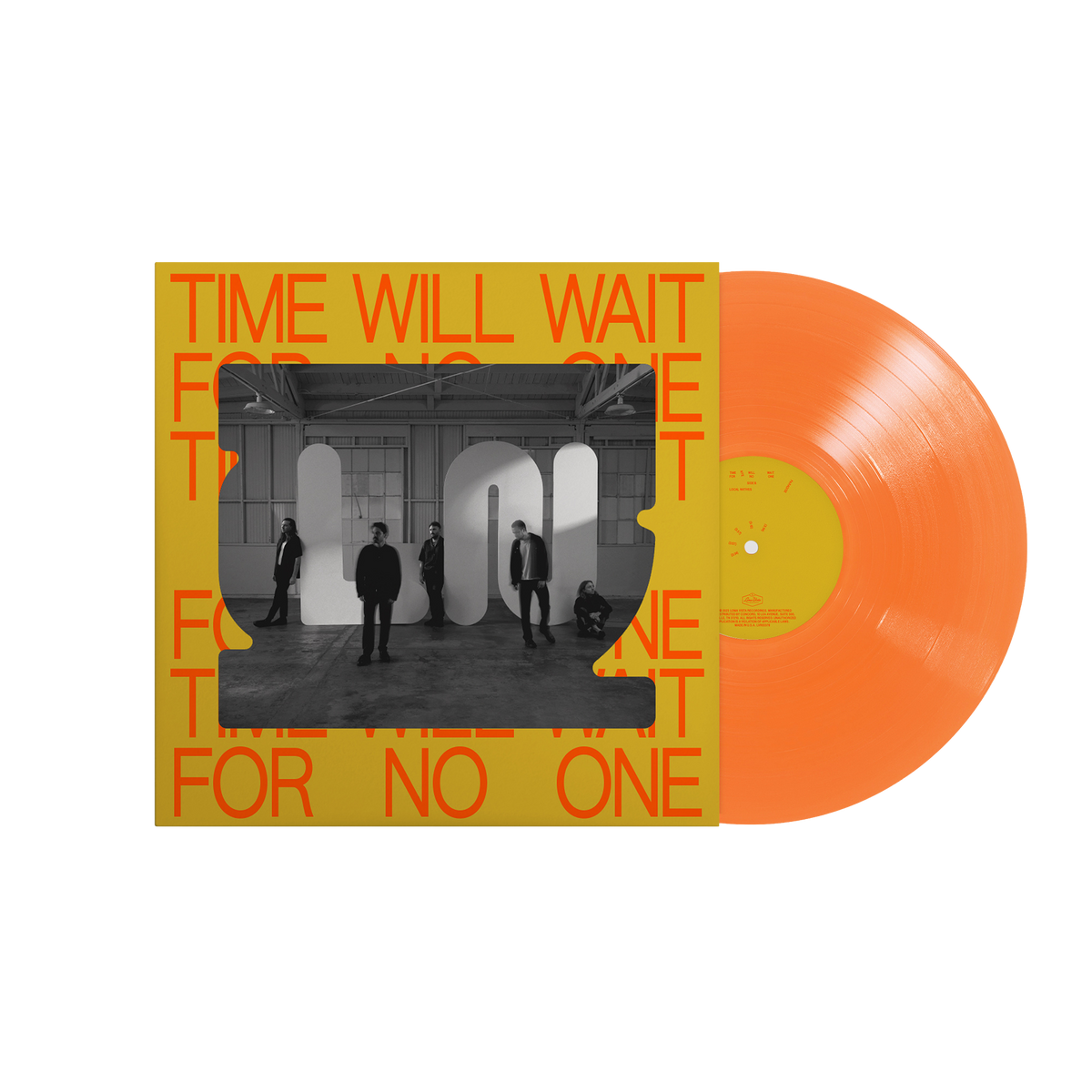 Autographed - Limited Edition Time Will Wait For No One LP