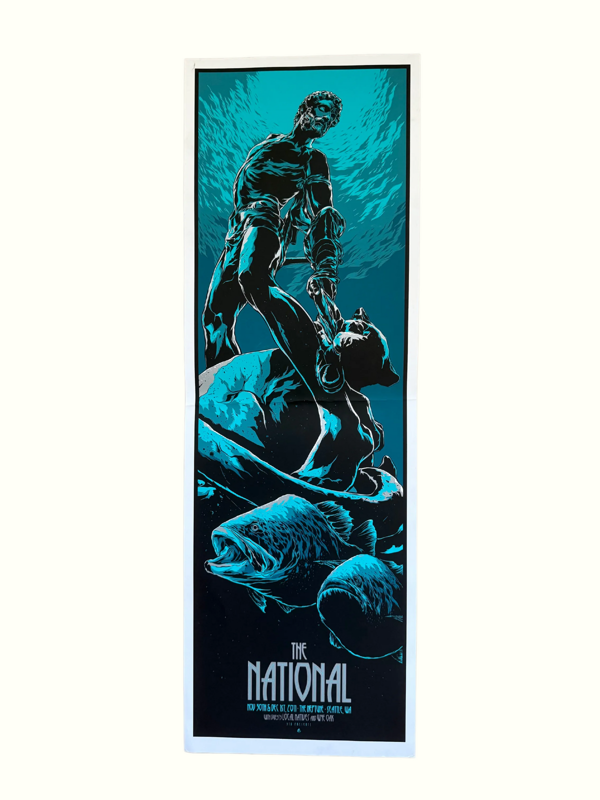 Local Natives x The National The Neptune Poster (2011)
