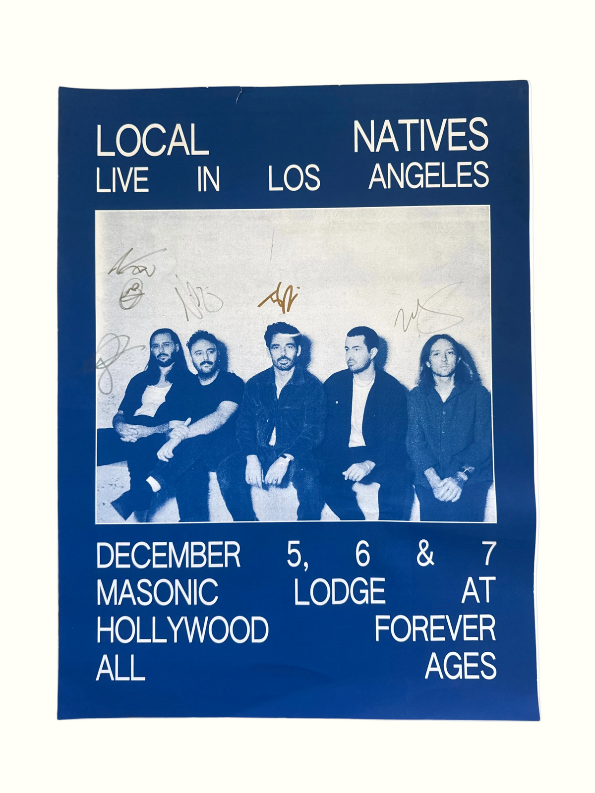 Signed Masonic Lodge Poster