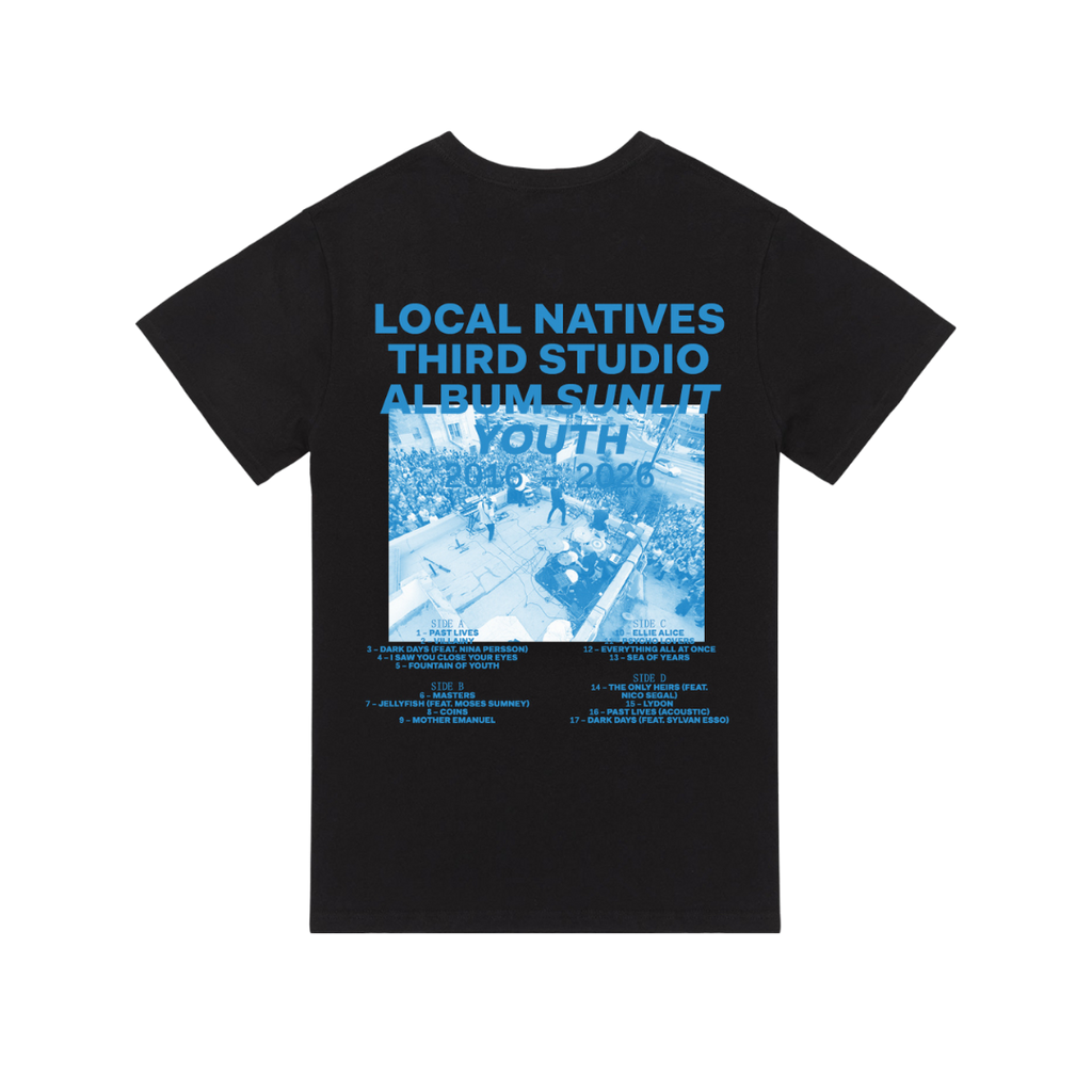 Black & Blue Sunlit Tee