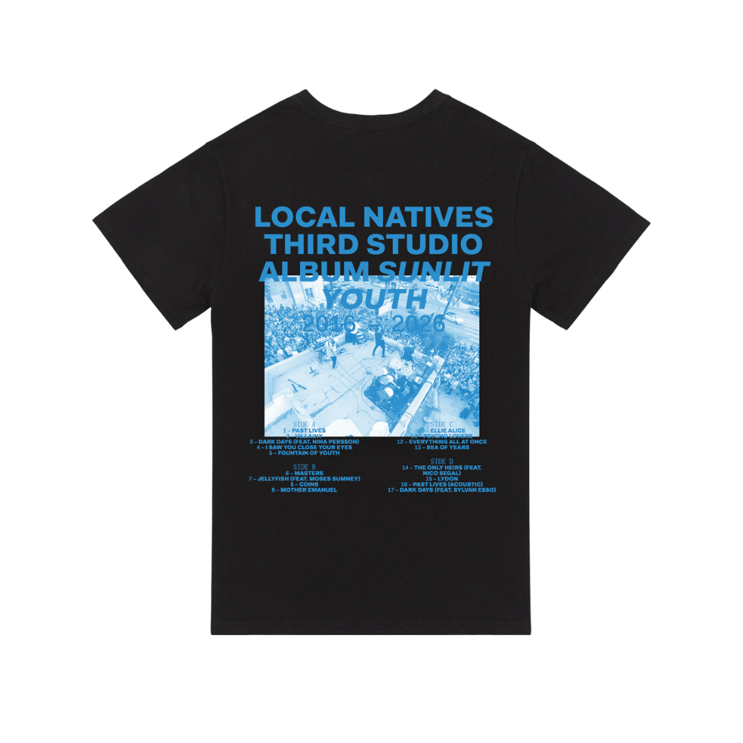Black & Blue Sunlit Tee