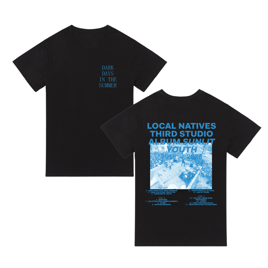 Black & Blue Sunlit Tee
