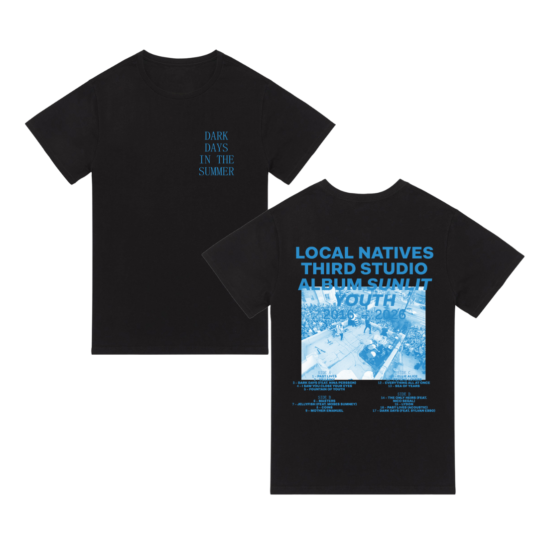 Black & Blue Sunlit Tee