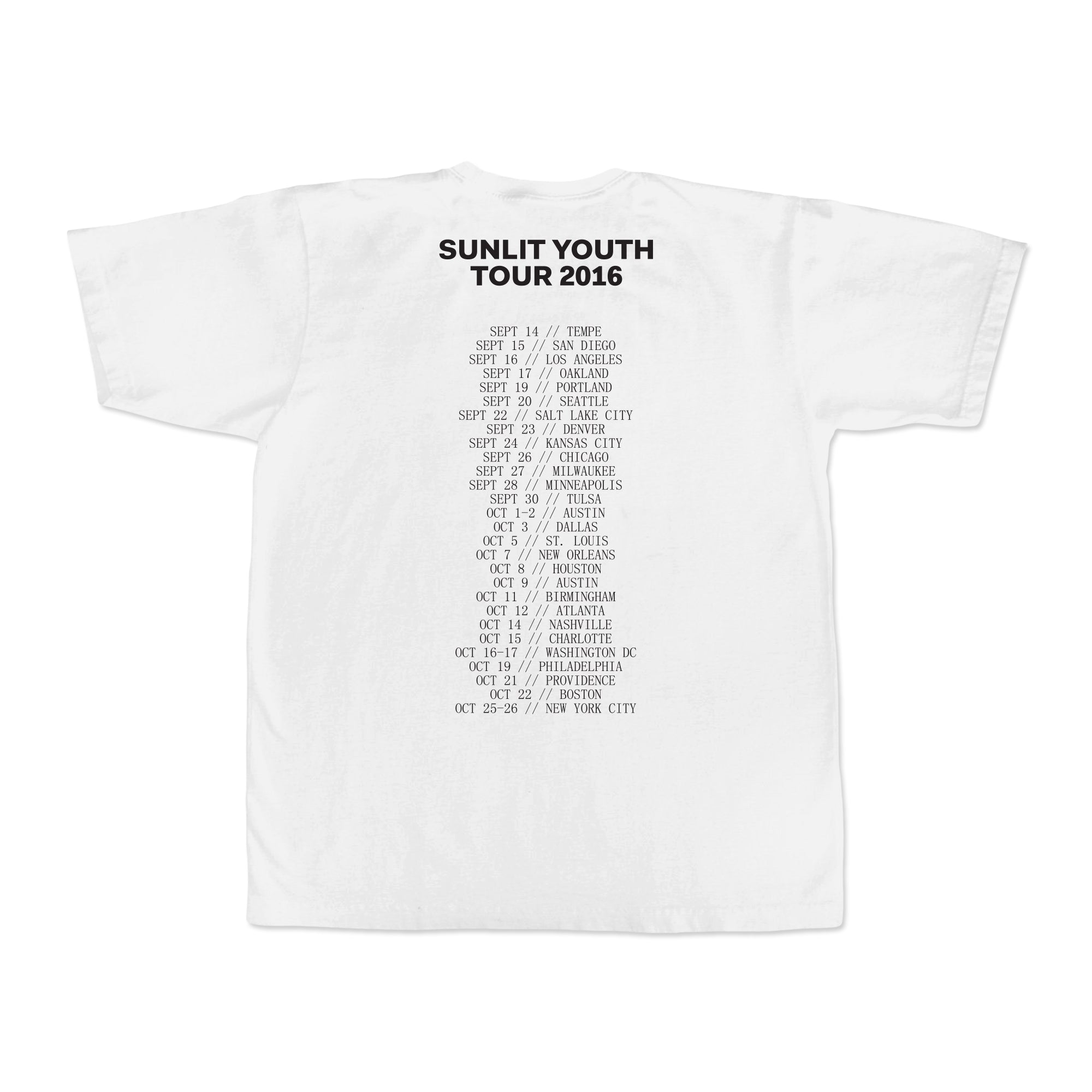 TEXT 2016 Tour Tee - White