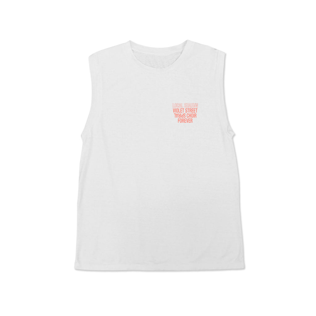 WAIGLY White Unisex Tank
